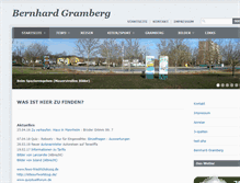 Tablet Screenshot of gramberg.de